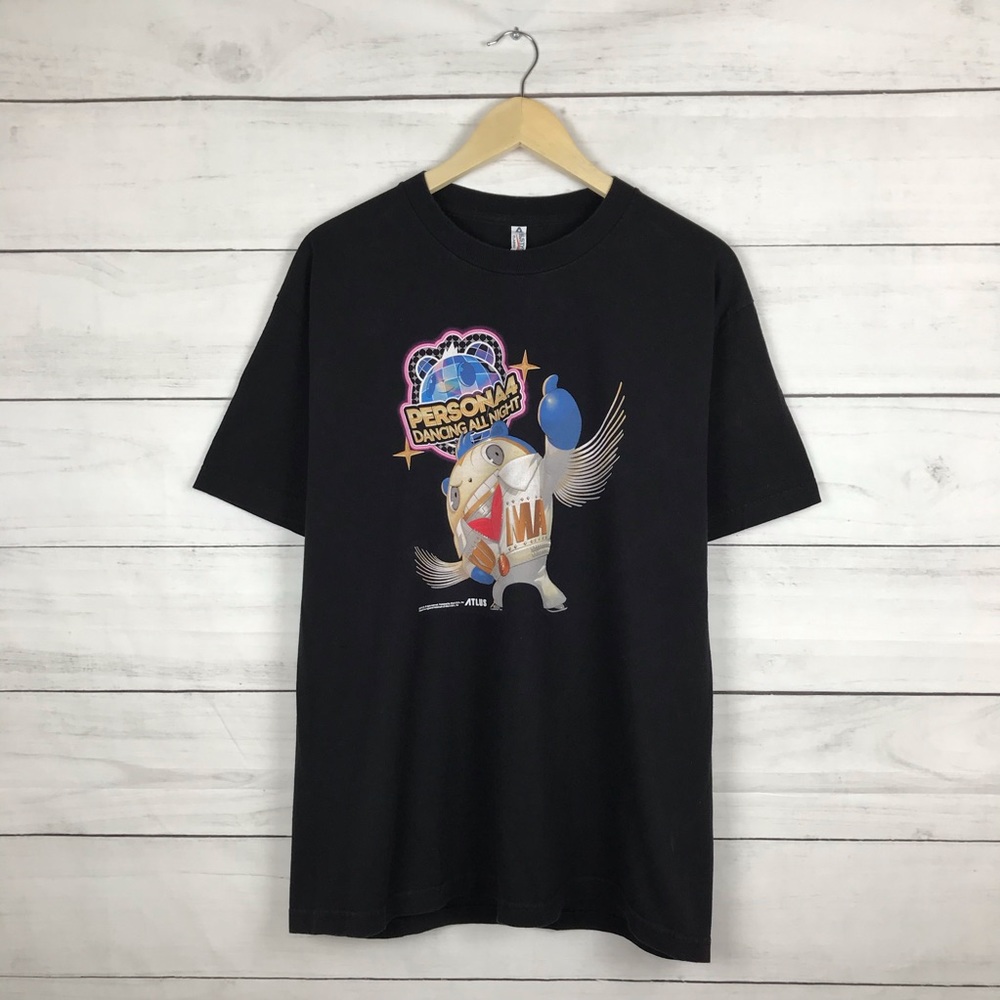 Persona 4 Dancing All Night Nintendo Video Game T-Shirt Large